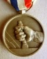 Medal of Honour of the Railways, 2nd version, silvered bronze, attributed in 1942