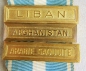 Die Gedenkmedaille des Krieges  Libanon, Afganistan, Arabie Saoudite