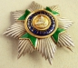 Order of the White Falcon. Breast Star Grosskreutz Gold