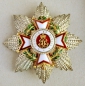 Der Orden des heiligen Karl Großoffizier Set Gold