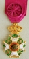 The Order of Leopold. Offcer, Gold ( Model 1900)