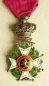 The Order of Leopold. Officier Cross militer, (Model 1900)