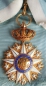 The Order  of Vila Viosa Grand Cross Star. Gold