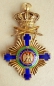 Der Orden Stern von Rumänien Kommandeurkreuz Militär, 1 Model