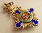 Der Orden Stern von Rumänien Kommandeurkreuz Militär, 1 Model