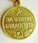 Medal For the Capture of Budapest (Var-3)