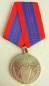 Die Medaille 50 Jahre sowjetische Miliz