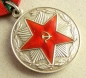Die Medaille Fr einwandfreien Dienst 20 Jahre MVD (Typ.-1, Var-1)