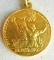 Die kleine Goldmedaille der All-Union Agricultural Exhibition 1954-1955 GOLD