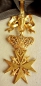 The Sovereign Military Hospitaller Order. Donat Cross neck badge 5 mm Briliant