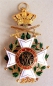 Der Orden von Leopold, Grokreuz mit Schwertern, Gold (Model 1900)