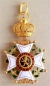 The Order of Leopold. Commander Cross civil, Gold 18K (Model 1835)