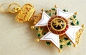 The Order of Leopold. Commander Cross civil, Gold 18K (Model 1835)