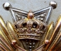 Orden König Leopold II Bruststern zum Großoffizier 1 Modell 1900-1908
