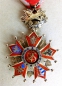 Der Orden des Weien Lwen. Offizierkreuz fr Zivil 1922-1939