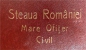 Der Orden Stern von Rumnien Groofficierkreuz Zivil, 2a Model 1932, Stern 66mm nur Etui