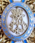 The Order of St. Sava Grand Cross, 1 model, 1 type, the Holy One in rose coat