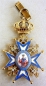 The Order of St. Sava Grand Cross, 1 model, 1 type, the Holy One in rose coat