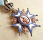 The Order of St. Sava V Class Knight Cross, 1 model, 1 type, the Holy One in red robe