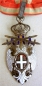 Der Orden des Weien Adlers Kommandeurkreuz fr Militr