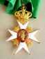 The Royal Order of Vasa  Commander 2st Class  Gold