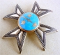 Order of the Sword. Breast star for Commander's Cross 1st Class Tup-IV from 1951