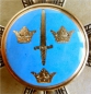 Order of the Sword. Breast star for Commander's Cross 1st Class Tup-IV from 1951