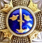 Order of the Sword. Breast star for the Grand Cross Type 2 from 1871-1919 gold