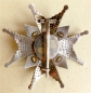 Schwert-Orden. Bruststern zum Grokreuz Typ 2 ab 1871-1919 Gold