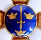 Schwert-Orden. Offizierkreuz  1. Klasse ab 1860 Gold
