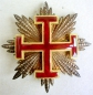 Orden des Heiligen Grabes. Kommandeurkreuz  Militr.