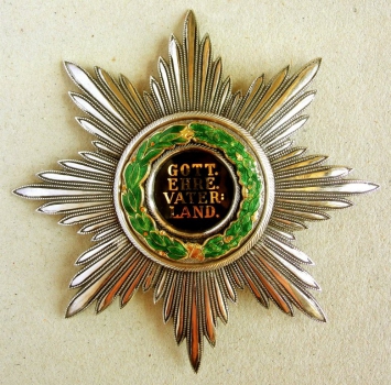 Ludwig Order. Breast Star of the Grand Cross