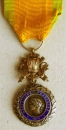 Military Medal. 3. Republic.  Model 4. Type 2.2. 1870-1940