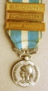 Die Gedenkmedaille des Krieges  Libanon, Afganistan, Arabie Saoudite