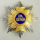 House Order of the Golden Flame. Pectoral cross of the Lord Master in gold