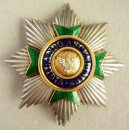 Order of the White Falcon. Breast Star Grosskreutz Gold