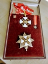 Der Orden der Krone von Italie Großoffiziers Gold