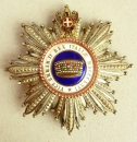 Der Orden der Krone von Italie Großkreuz  Gold
