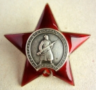 Order of the Red Star (Typ-6,Var.-3,Art.-6 Nr.2821468) Silver