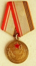 Die Medaille Veteran der Streitkräfte der UdSSR