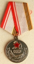 Die Medaille Veteran der Streitkräfte der UdSSR