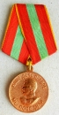 The medal For valorous work in Great Patriotic War of 1941-45 (Var-3)