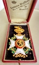 Der Orden Leopold, Komturkreuz Civil, Gold 18K (Model 1835)