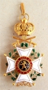 The Order of Leopold. Commander Cross military, Gold (Model 1835)