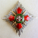 The Order of Military Merit  II Class Cross breast star (1900-1944)