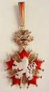 The Order of the White Lion. Commander's Cross for Civilians 1922-1939