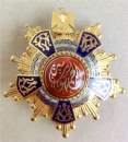 Der Orden der Republik Ägypte.  Bruststern zum Großoffizier. (2 Type 1958-1972)