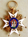 The Royal and Military Order of Saint Louis. Knight Cross