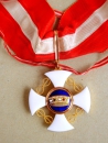 Der Orden der Krone von Italie Großoffiziers Gold