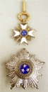 Order of the Three Stars. Latvia. Grand Officer 2nd class